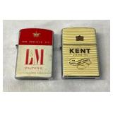 L&M AND KENT LIGHTERS