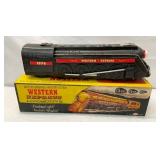WESTERN EXPRESS LOCOMOTIVE W/ BOX