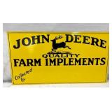 JD FARM IMPLEMENTS SIGN 24X13
