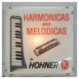 PLASTIC HARMONICAS LIGHTUP SIGN