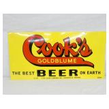 COOKS BEER DS TIN SIGN