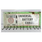 BOWES BATTERY CABLES 17X7 RACK