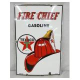 PORC. 1955 FIRE CHIEF PUMP PLATE 12X18