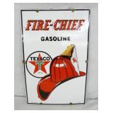 PORC. FIRE CHIEF PUMP PLATE 12X18