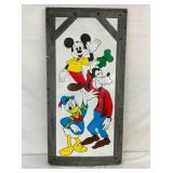 VERTICAL DISNEY PRODUCTIONS SIGN 21X43