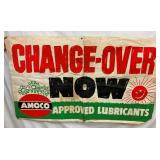 AMOCO CHANGE OVER NOW 61X36