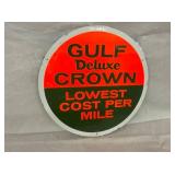 16IN GULF CROWN SIGN