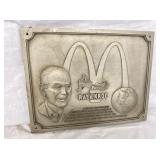 CAST ALUM. RAY A KROC WALL SIGN