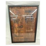 FRAMED WORLDS FAIR CHICAGO 18X25