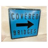 HEAVILY EMB. COVERED BRIDGES