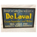 DELAVAL CREAM SEP. SIGN 21X19