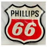  PORC. DS PHILLIPS 66 SHIELD SIGN 