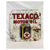 SIDE 2 PORC. TEXACO SIGN