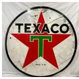 SIDE 2 PORC. TEXACO SIGN
