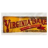 VIRGINIA DARE CB SIGN 28X10