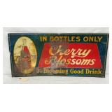 CHERRY BLOSSOM EMB. DRINK SIGN