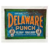 EMB. DELAWARE PUMCH SIGN 26 1/2X20