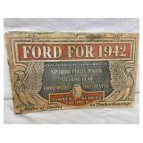 FORD FOR 1942 DEALER SIGN