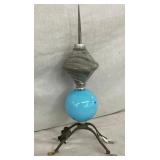 EARLY LIGHTNING ROD W/ BLUE BALL