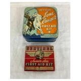 LONE RANGER 1ST AID, JR. ACE TINS