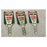 SINCLAIR/AC OIL DIP STICK TAGS