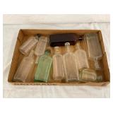 VARIOUS EARLY MEDICINE BOTTLES