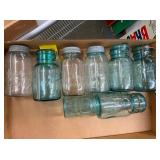COLLECTION VARIOUS FRUIT JARS