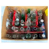 COLLECTION VARIOUS SODA BOTTLES