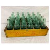 COKE CRATE W/ BOTTLES