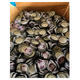 CLOSEUP VIEW SODA CAPS