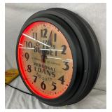 CITIZENS BUDGET NEON CLOCK 