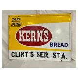 1970 TAKE HOME KERNS BREAD SIGN