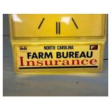 NC FARM BUREAU CLOCK