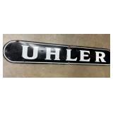 PORC. UHLER SIGN 48X8