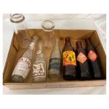 VARIOUS EARLY SODA BOTTLES