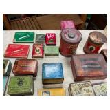 COLLECTION EARLY TOBACCO TINS