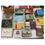 COLLECTION EARLY TOBACCO TINS