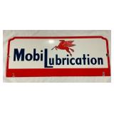 PORC. MOBILUBRICATION SIGN 26X10 1/2 