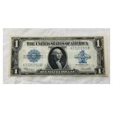 SERIES 1923 $1 SILVER CERT.LARGE BILL