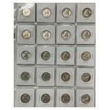 20 UNC 90% WASHINGTON QUARTERS