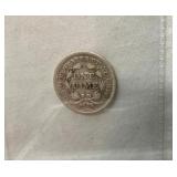 1853 SEATED LIB. DIME W/ ARROWS