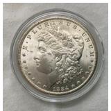 BRILLIANT UNC 1884 O MORGAN DOLLAR