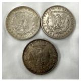 1881 O MORGAN SILVER DOLLARS