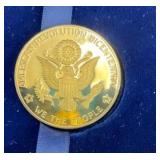 GOLD 1776 BICENTENNIAL MEDAL