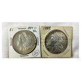 1888 MORGAN, 1884 O MORGAN