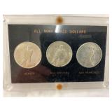 1922 PEACE SILVER DOLLARS