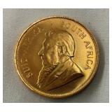 1981 1/2 OZ GOLD KRUGERAND