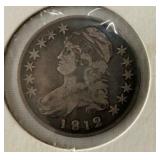 1812 CAPPED BUST 1/2 DOLLAR