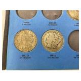 1880,1881 MORGAN SILVER DOLLARS