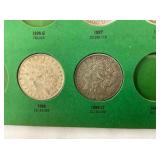1886O-18880 MORGAN SILVER DOLLARS
